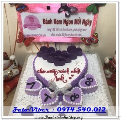 Mẫu Bánh Sinh Nhật Đẹp - A499